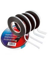 APP 040804 Лента двухсторонняя белая TDS 25мм x 10м