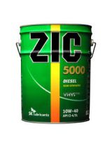 Моторное масло ZIC 5000 DIESEL 10W-40 CI 20л