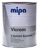 MIPA 242010003 BC 2-Schicht-Basislack краска базовая VICROM полированный алюминий 1л