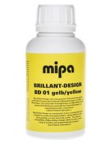 MIPA 222500001 Brillant-Design Candy effect BD 01 gelb/yellow Бриллиант эффект желтый 0,5л