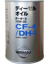 Моторное масло NISSAN KLBF0-10301 TURBO X CF-4/DH-1 10W-30 1л
