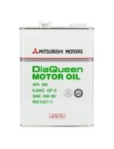Моторное масло MITSUBISHI MZ102711 DIAQUEEN MOTOR OIL SN 0W-20 4л