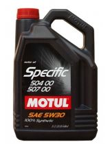 Моторное масло MOTUL 106375 Specific 504.00 -507.00 5W-30 VW 5л (ЗАМЕНА 101476)