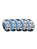 APP 040813 Лента двухсторонняя голубая TD Super 19мм x 5м