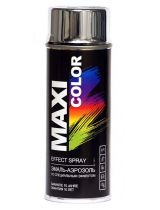 MAXI COLOR 0009MX Эмаль-аэрозоль серебро-эффект RAL9006 400мл