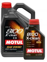 Моторное масло MOTUL 102020-6 8100 X-CLEAN C3 5W-30 5+1л АКЦИЯ