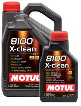 Моторное масло MOTUL 102051-6 8100 X-CLEAN C3 5W-40 5+1л АКЦИЯ