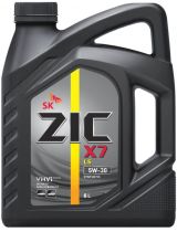 Моторное масло ZIC 172619 X7 LS SYNTETIC SN/CF 5W-30 6л