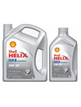 Моторное масло SHELL 550052835+550040462 Helix HX8 Synthetic 5W-30 4л + 1л АКЦИЯ