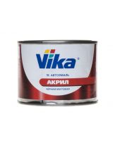 VIKA 201268 Эмаль акриловая 1К АК-142 ЧЁРНАЯ матовая 0,4 кг