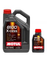 Моторное масло MOTUL 102870-6 8100 X-CESS 5W-40 5+1л