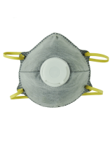 Русский мастер РМ-93277 Респиратор класс FFP1 одноразовый (чашеобразный), c клапаном выдоха (с активированным углем)