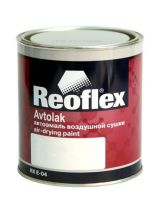 REOFLEX RX E-04/750 R9005 Автоэмаль воздушной сушки Avtolak RAL 9005 черная матовая 0,75л