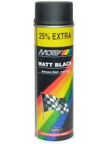 MOTIP 604006 Краска универсальная черная матовая 600мл
