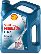Моторное масло SHELL Helix HX7 10W-40 4л + 1л АКЦИЯ