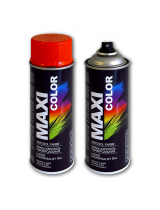 MAXI COLOR 9006MX Эмаль-аэрозоль универсальная RAL9006 бело-алюминиевая 400мл