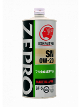 Моторное масло IDEMITSU 3583054 ZEPRO ECOMEDALIST SN/GF-5 0W-20 1л
