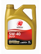 Моторное масло IDEMITSU 30015046-746000020 SN/CF F-S 5W-40 4л