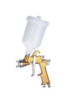 Русский мастер РМ-92973 Краскопульт W-400 LVMP верхний бачок дюза 1,8мм