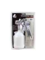 Русский мастер РМ-93932 Краскопульт 990 верхний бачок дюза 1,5мм в блистере