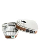 3M 6001CN Фильтры угольные, комплект, 2 шт