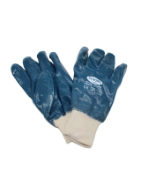 Русский мастер РМ-70723 Перчатки с нитриловым обливом и манжетом, размер XL