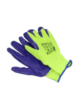 Русский мастер РМ-92918 Перчатки нейлон с фиолетовым нитрилом, размер XL