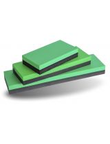 URBAN KS-2003 Шлифовальный брусок 200x75мм DUO черно-зеленый