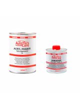 AUTOCARE 10517 Грунт акриловый 5:1 c отвердителем 0,48 кг черный