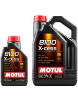 Моторное масло MOTUL 8100 X-cess 5W30 4+1л