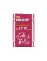 Моторное масло MANNOL MN7511-4ME 7511 ENERGY 5W-30 API SN/CH-4 A3/B4 4л METAL