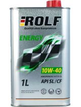 Моторное масло ROLF 322232 Energy SAE 10W-40, API SL/CF 1л