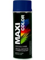 MAXI COLOR 5002MX Эмаль-аэрозоль универсальная RAL5002 синяя 400мл