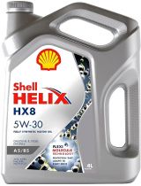Моторное масло SHELL 550046777 Helix HX8 A5/B5 5W-30 4л
