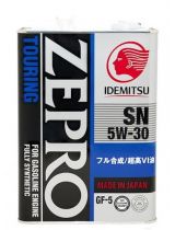 Моторное масло IDEMITSU 1845041 ZEPRO TOURING SN/GF-5 5W-30 4л