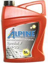 Моторное масло ALPINE 0100182 Special F 5W-30 5л