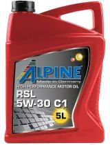 Моторное масло ALPINE 0101602 RSL 5W-30 C1 5л
