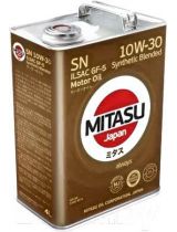 Моторное масло MITASU MJ-121-4 MOTOR OIL 10W-30 4л
