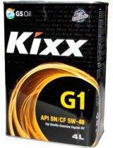 Моторное масло KIXX L2102440E1 G1 SN PLUS 5W-40 4л