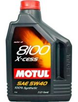 Моторное масло MOTUL 102869 8100 X-CESS API SN/CF 5W-40 2л