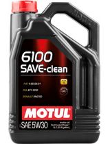 Моторное масло MOTUL 107968 6100 SAVE-CLEAN 5W-30 5л