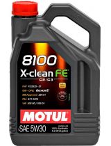 Моторное масло MOTUL 109471 8100 X-CLEAN EFE 5W-30 5л (замена 104777)