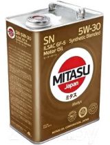 Моторное масло MITASU MJ-120-4 MOTOR OIL 5W-30 4л