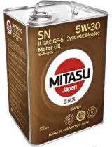 Моторное масло MITASU MJ-120-6 MOTOR OIL 5W-30 6л