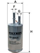 FILTRON PP 866/4 Фильтр топливный