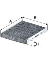 FILTRON K 1384A Фильтра салонный угольный