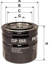 FILTRON OP 568 Фильтр масляный