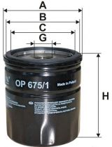FILTRON OP 675/1 Фильтр масляный