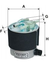 FILTRON PP 857/4 Фильтр топливный