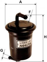 FILTRON PP 890/1 Фильтр топливный